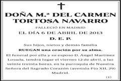 M.ª del Carmen Tortosa